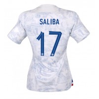 Fotballdrakt Dame Frankrike William Saliba #17 Bortedrakt VM 2022 Kortermet